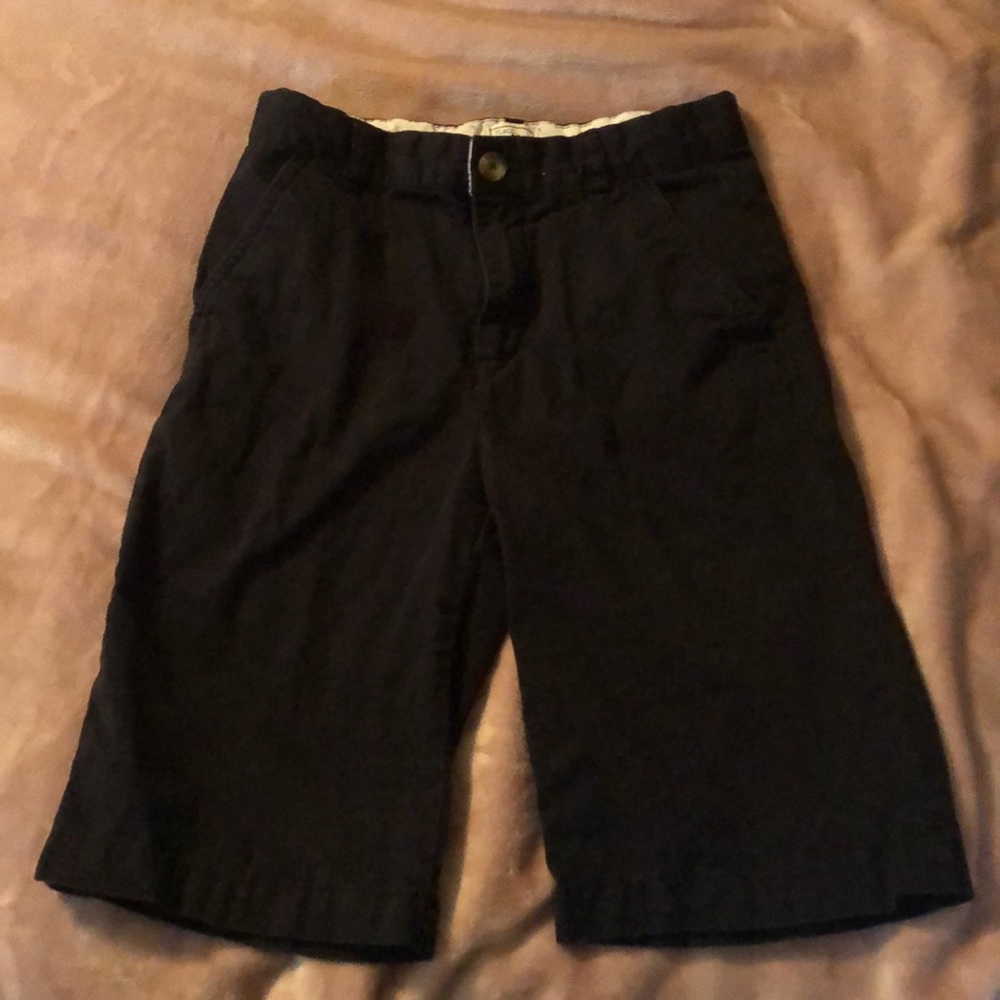 Boys size 14 slim black shorts